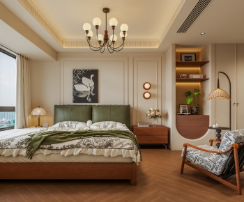 French Style Bedroom-ID:414936078