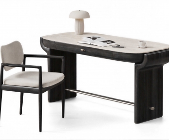 Modern Computer Desk And Chair-ID:338314067