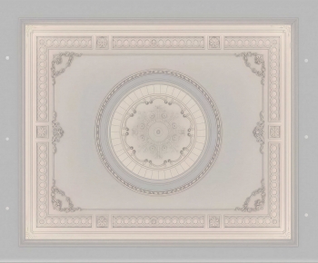 French Style Suspended Ceiling-ID:317678932