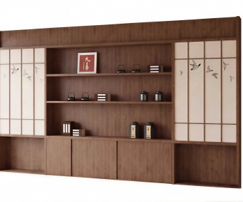 New Chinese Style Decorative Cabinet-ID:130506044