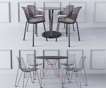 Modern Dining Table And Chairs-ID:851895091