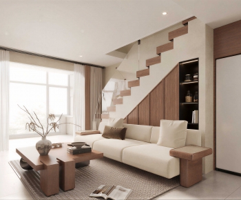 Modern A Living Room-ID:477249615