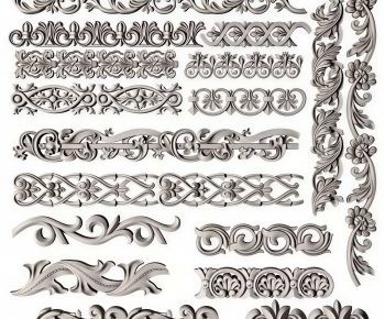 Simple European Style Carving-ID:488924036