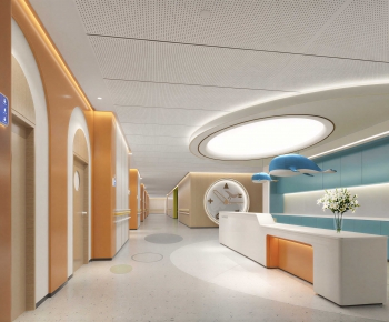 Modern Kindergarten Hall-ID:674508098