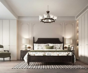 American Style Bedroom-ID:116399055