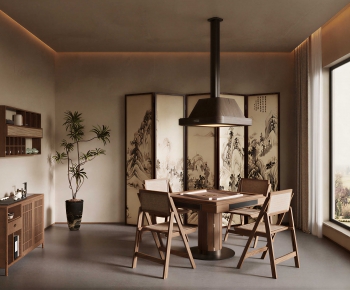 Wabi-sabi Style Chess And Card Room-ID:522152902