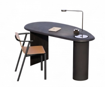 Modern Computer Desk And Chair-ID:835478072
