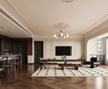 French Style A Living Room-ID:715152039