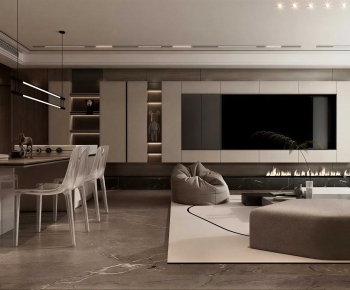 Modern A Living Room-ID:243933923