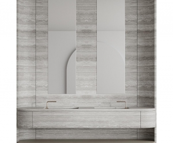 Modern Bathroom Cabinet-ID:619585997