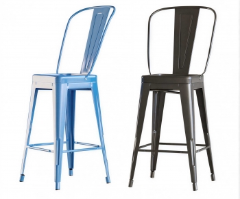 Industrial Style Bar Chair-ID:507756958