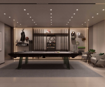 Modern Billiards Room-ID:647407055