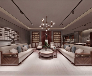 Modern A Living Room-ID:501841076