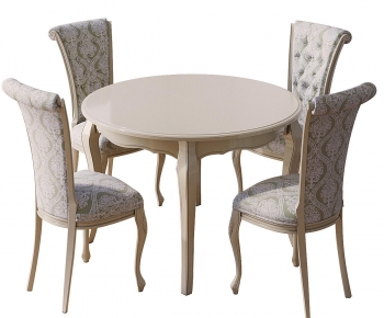 Modern Dining Table And Chairs-ID:776396049