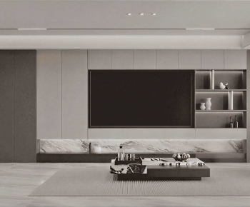 Modern A Living Room-ID:601789952