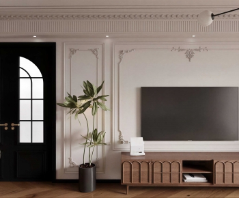 Modern A Living Room-ID:988600979