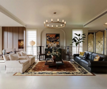 Modern A Living Room-ID:823409087