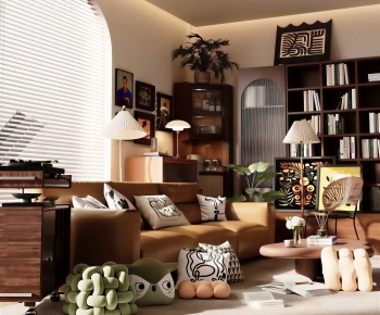 Modern A Living Room-ID:366031895