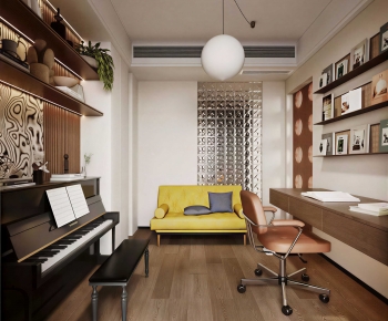 Modern Piano Room-ID:107629399