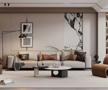 Modern A Living Room-ID:976041084