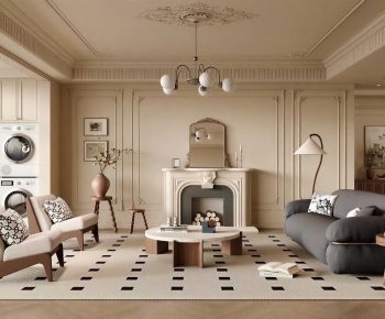 Modern A Living Room-ID:970655921