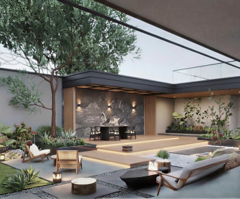 Modern Courtyard/landscape-ID:622726921