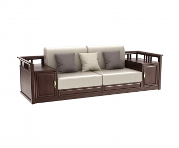 New Chinese Style A Sofa For Two-ID:433847902