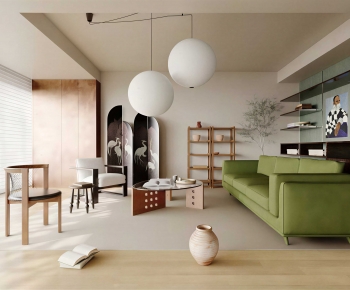 Modern A Living Room-ID:846250064