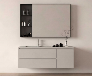 Modern Bathroom Cabinet-ID:336767916