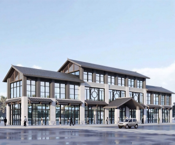 Modern Building Appearance-ID:549590115