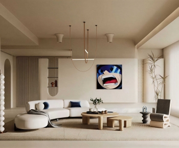 Modern A Living Room-ID:779133081