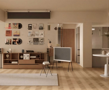 Modern A Living Room-ID:919266941