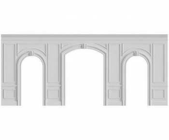 French Style TV Wall-ID:282325034