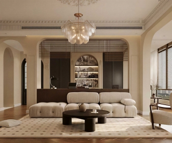French Style A Living Room-ID:813110112
