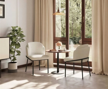 Modern Dining Table And Chairs-ID:161590685