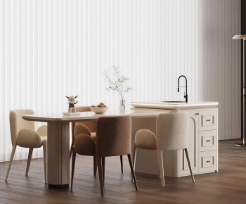 Modern Dining Table And Chairs-ID:562011964
