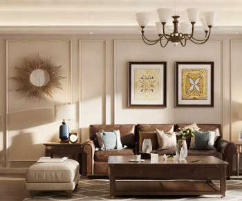 American Style A Living Room-ID:401552926