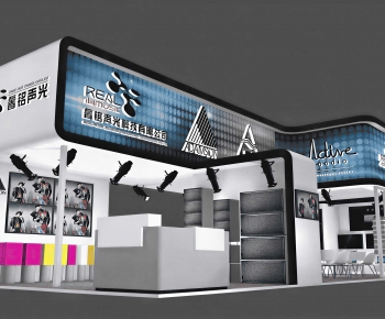 Modern Exhibition Hall-ID:866435051