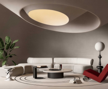 French Style A Living Room-ID:608805896