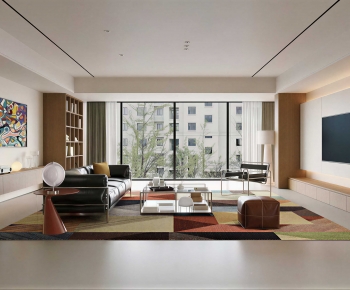 Modern A Living Room-ID:404661892