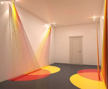 Modern Corridor Elevator Hall-ID:794945007