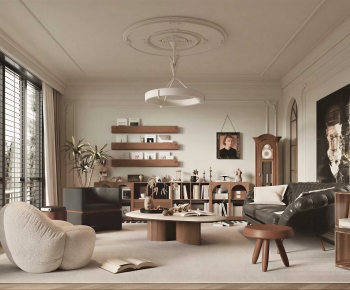 American Style A Living Room-ID:629726897