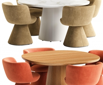 Modern Dining Table And Chairs-ID:418418887