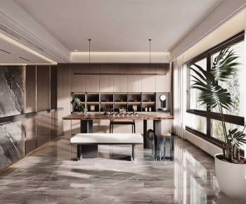New Chinese Style Tea House-ID:640218021