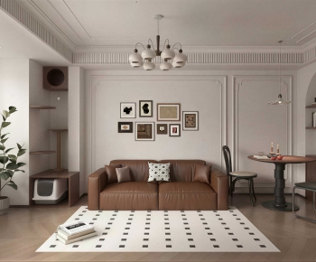 French Style A Living Room-ID:759840021