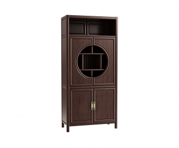 New Chinese Style Bookcase-ID:971911022