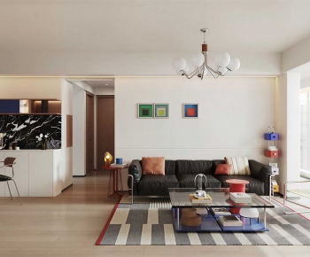 Modern A Living Room-ID:209867955