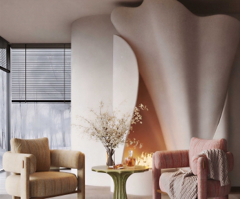 Modern A Living Room-ID:989525085
