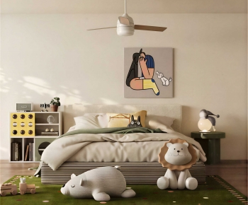 Modern Child's Bed-ID:921556955