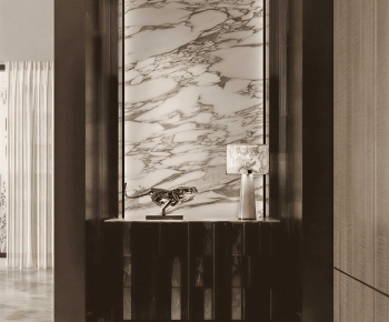 Modern Entrance Cabinet-ID:928880932